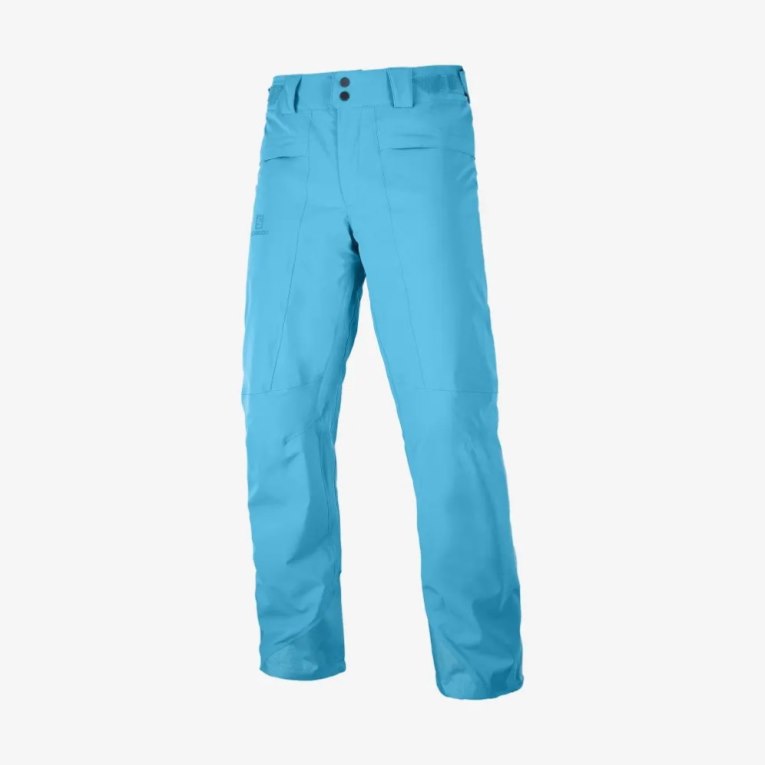 Calça De Esqui Salomon Brilliant Masculino Turquesa | PT R29560